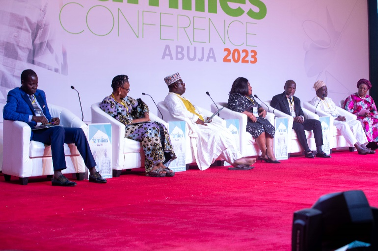 Elder Nielsen at 2023 Strengthening Families Conference, Abuja Nigeria.